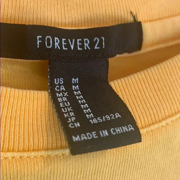 Forever 21 OVER IT crop top - Picture 4 of 5